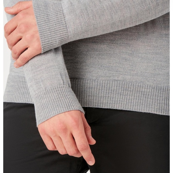 Fusalp Sweater Mens Briey Sweater Silice Size Small - like new! - Picture 7 of 8